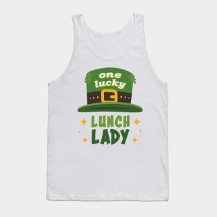 St. Paddy's DayOne Lucky Lunch Lady Tank Top